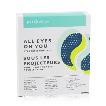 Patchology FlashPatch Eye Gels - All Eyes On You Eye Perfecting Trio Kit: ฟื้นฟู, ส่องสว่าง, ฟื้นฟู