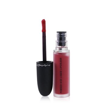 แม็ค Powder Kiss Liquid Lipcolour - # 988 A Little Tamed