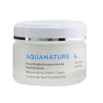 Annemarie Borlind Aquanature System Hydro Rehydrating Night Cream - สำหรับผิวขาดน้ำ