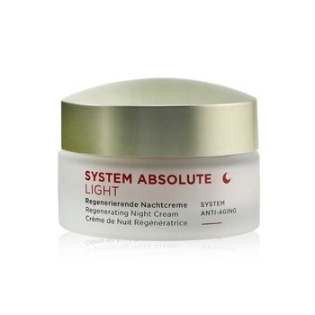 System Absolute System Anti-Aging Regenerating Night Cream Light - สำหรับผิวผู้ใหญ่