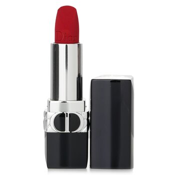 คริสเตียน ดิออร์ Rouge Dior Couture Colour Refillable Lipstick - # 999 (Velvet)