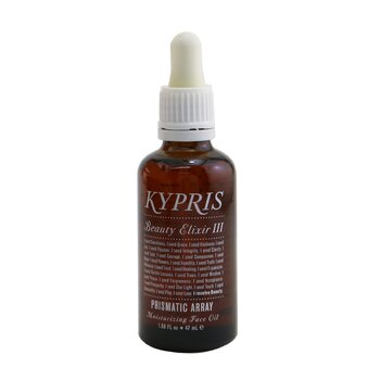 Kypris Beauty Elixir III - น้ำมันบำรุงผิวที่อ่อนโยนและมัลติแอคทีฟ (ด้วย Prismatic Array)