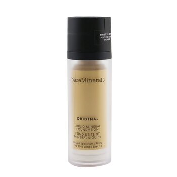 Bare Escentuals Original Liquid Mineral Foundation SPF 20 - # 08 Light (For Very Light Neutral Skin With A Subtle Yellow Hue)