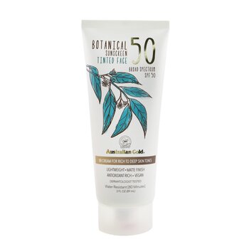 Botanical Sunscreen SPF 50 Tinted Face BB Cream - เข้มข้นถึงล้ำลึก