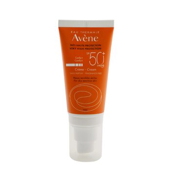 Very High Protection Comfort Cream SPF 50 - For Dry Sensitive Skin (Fragrance Free)