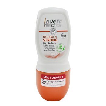 Lavera Natural & Strong Deo Roll-On - With Organic Ginseng