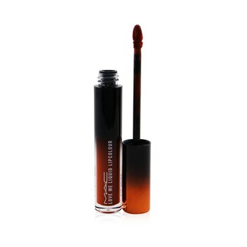 แม็ค Love Me Liquid Lipcolour - # 487 My Lips Are Insured (Intense Burnt Orange)