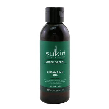 Sukin Super Greens Cleansing Oil (ทุกสภาพผิว)