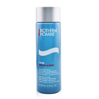 Homme T-Pur Anti Oil & Shine Mattifying & Purifying Bi-Phase Lotion