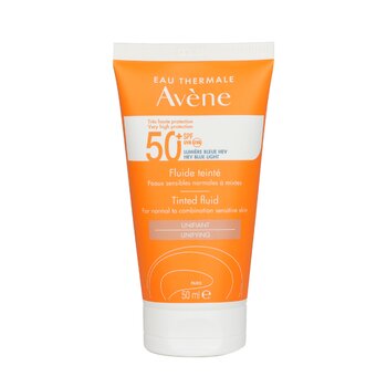 Avene Very High Protection Tinted Fluid SPF50+ - สำหรับผิวธรรมดาถึงผิวผสม