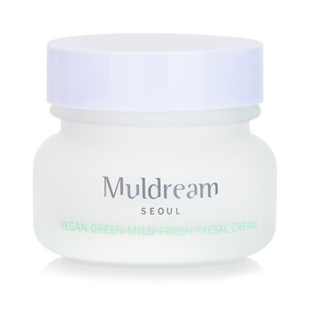 Muldream ครีมบำรุงผิวหน้า Vegan Green Mild Fresh