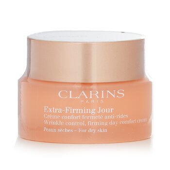 Clarins Extra Firming Jour Wrinkle Control, Firming Day Comfort Cream - สำหรับผิวแห้ง