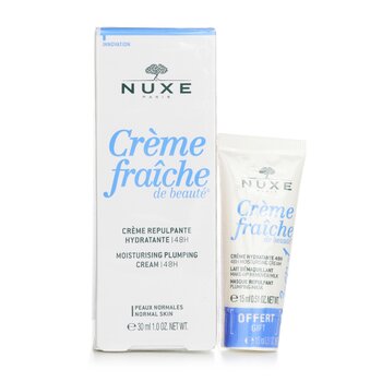 Nuxe Creme Fraiche De Beaute 48HR Moisturizing Plumping Cream Gift Set (สำหรับผิวธรรมดา)