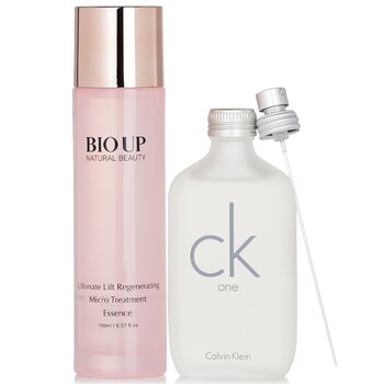 Calvin Klein CK One EDT Spray + Natural Beauty BIO UP Ultimate Lift Essence