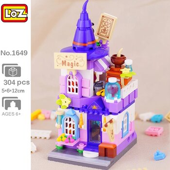 LOZ Street Series - Magic House Building Bricks Set