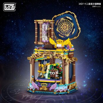 Loz LOZ Mini - Zodiac Hourglass Building Bricks Set