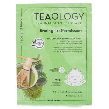 Teaology มาส์กหน้าและลำคอ Matcha Tea Superfood
