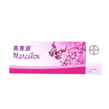BAYER - MERCILON Ultra Low Dose Oral Contraceptive 21 tablets