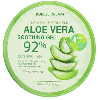 BUBBLE DREAM - 92% Aloe Vera Soothing Gel 300ml