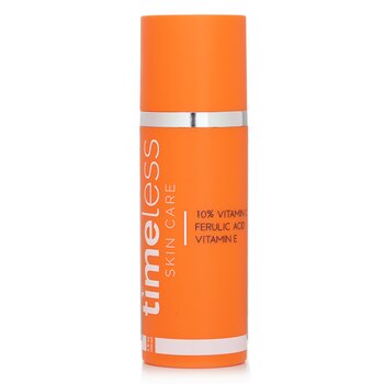 Timeless Skin Care เซรั่มวิตามินซี 10% + วิตามินอี + กรดเฟอรูลิก