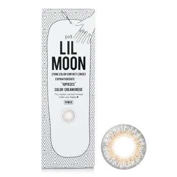 เปีย Lilmoon Cream Grege 1 Day Color Contact Lenses - - 2.00