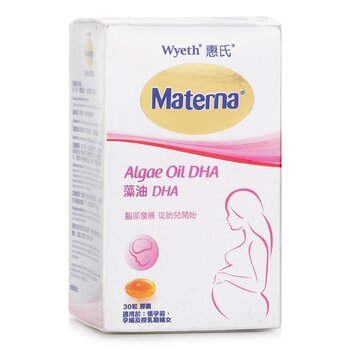 ไวเอท Materna Algae Oil DHA - 30 Capsules (suitable for pregnant women)