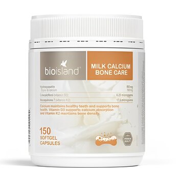 ไบโอไอส์แลนด์ Adult Milk Calcium - 150 Capsules