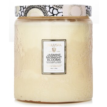 โวลุสปา Luxe Jar Candle - Jasmine Midnight Blooms