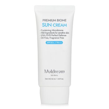 มัลดรีม Premium Biome Sun Cream SPF50+/ PA++