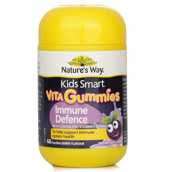 วิถีแห่งธรรมชาติ Natures Way - Kids Smart Vita Gummies Immune Defence 60 Pastilles (Parallel Import)