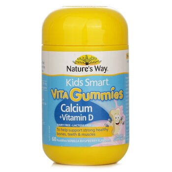 วิถีแห่งธรรมชาติ Natures Way - Natures Way Kids Smart Vita Gummies Calcium 60 Pastilles -[Parallel Import Product]