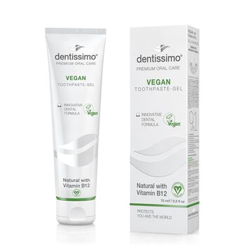 เดนทิสซิโม Vegan With Vitamin B12 Toothpaste (75ml)