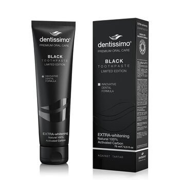 เดนทิสซิโม Extra-Whitening Black Toothpaste (75ml)