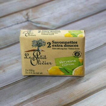 เลอ เปอตีต์ โอลิเวียร์ Verbena Lemon Extra Mild Soap Bars 100g