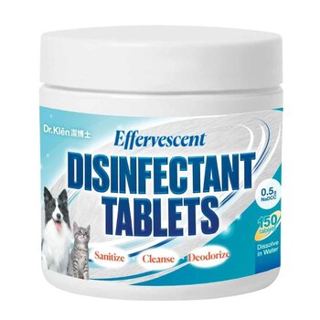ดร. เกล็น Effervescent Disinfectant Tablets for Pets - 150tabs
