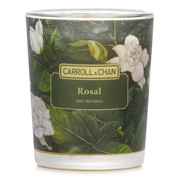 แครอล & ชาน 100% Beeswax Votive Candle - Rosal (Neroli, Gardenia & Musk)