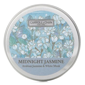 แครอล & ชาน 100% Beeswax Mini Tin Candle - # Midnight Jasmine (Arabian Jasmine & White Musk)