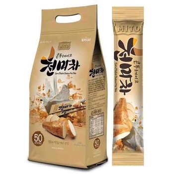 มอคค่าแอนด์ที Korea Corn Flakes Cheonmacha (18g x 50T)