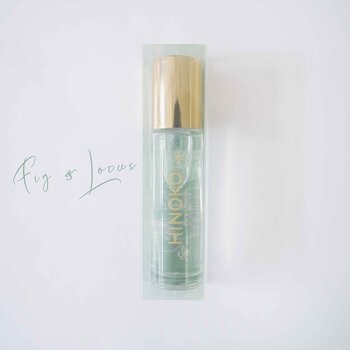 ฮิโนโกะ HINOKO Rose Quartz Roller Perfume Stick No.1 Fig & Lotus- # Fixed Size