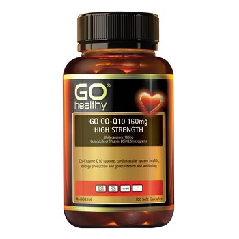 [Authorized Sales Agent] GO Co-Q10 160mg High Strength - 100 Softgel Caps