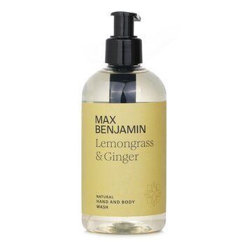 แม็กซ์ เบนจามิน Natural Hand & Body Wash - Lemongrass & Ginger