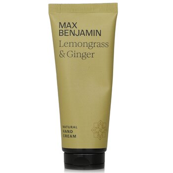 แม็กซ์ เบนจามิน Natural Hand Cream - Lemongrass & Ginger