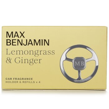 แม็กซ์ เบนจามิน Car Fragrance Gift Set - Lemongrass And Ginger