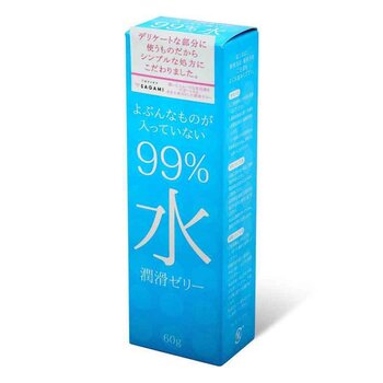 Sagami 99% Water Lubricating Gel 60g Water-based Lubricant