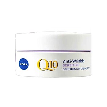 นีเวีย Q10 Power Anti Wrinkle Sensitive Firming Day Cream (SPF15)