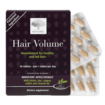 NEW NORDIC HAIR VOLUME Supplement Tablets