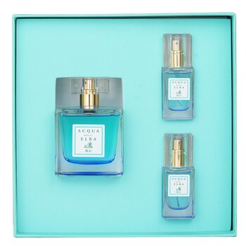 อควา เดล เอลบา Eau De Parfum Blu Donna Fragrance For Women Coffret: