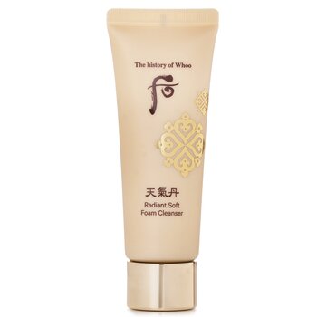 Whoo (ประวัติของ Whoo) Cheongidan Radiant Soft Foam Cleanser