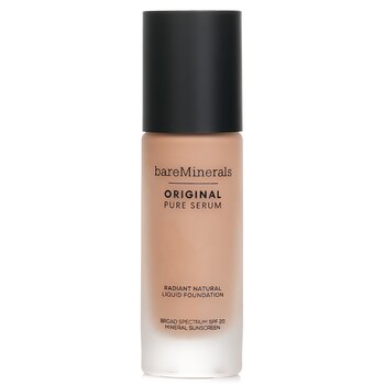 แบร์มิเนอรัล Original Pure Serum Radiant Natural Liquid Foundation Mineral SPF 20 - # Medium Cool 3.5