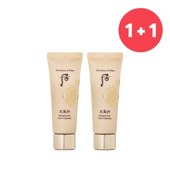 Whoo (ประวัติของ Whoo) 【Buy 1 Get 1】Cheongidan Radiant Soft Foam Cleanser (Add ONE to Cart and get TWO)